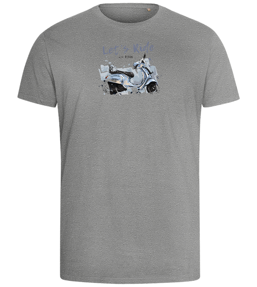 Lets Ride Design - Comfort men's fitted t-shirt_ORION GREY_front