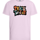 Spooky Trick or Treat Design - Basic kids t-shirt_LIGHT PINK_front