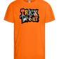 Spooky Trick or Treat Design - Basic kids t-shirt_ORANGE_front