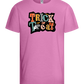 Spooky Trick or Treat Design - Basic kids t-shirt_PINK ORCHID_front