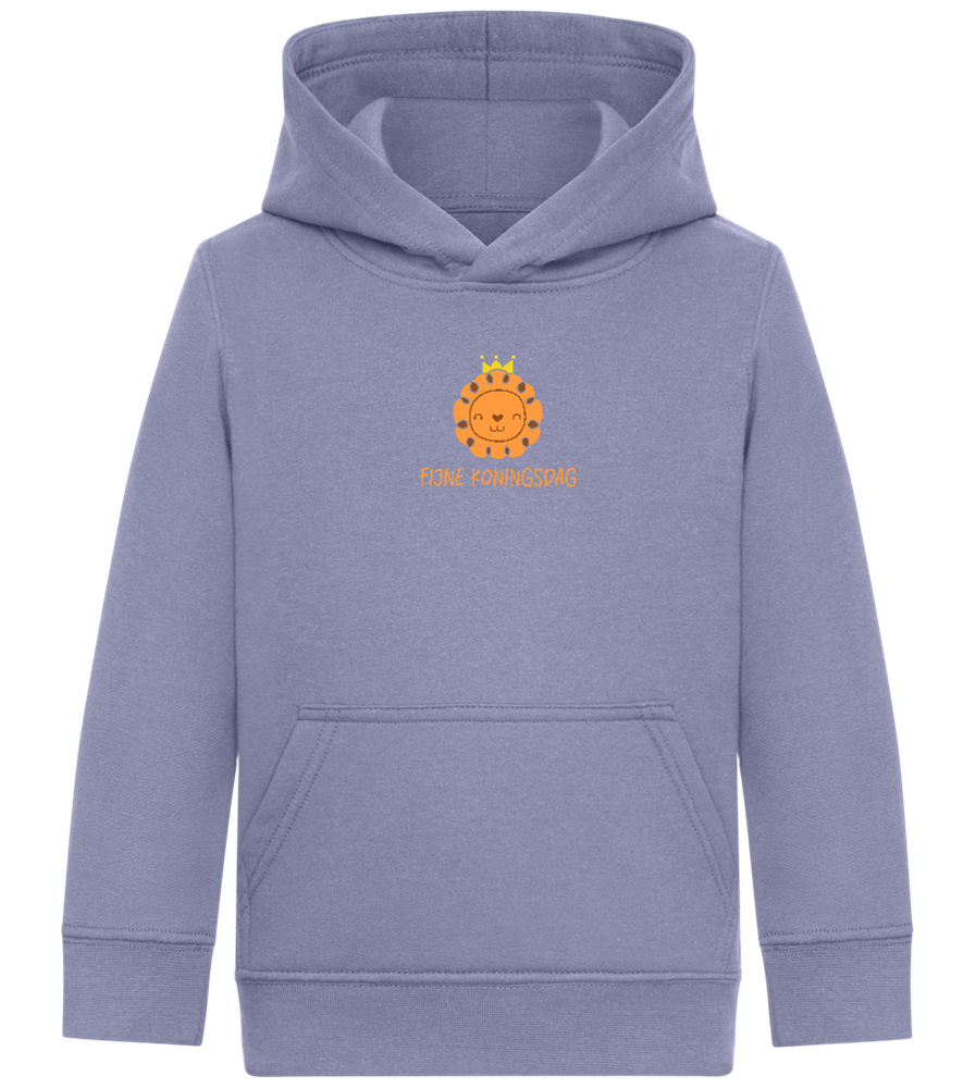 Fijne Koningsdag Design - Comfort Kids Hoodie_BLUE_front