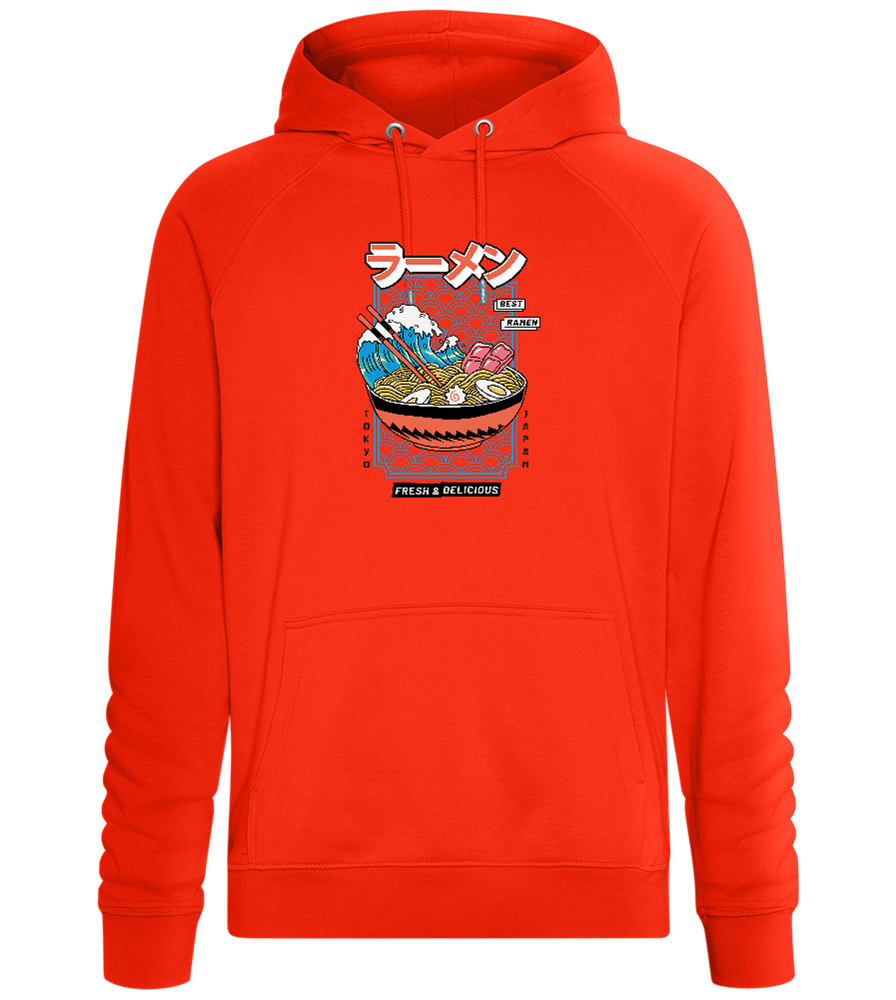 Best Ramen Design - Comfort unisex hoodie_BURNT ORANGE_front