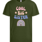 Cool Big Sister Design - Basic kids t-shirt_ARMY_front