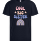 Cool Big Sister Design - Basic kids t-shirt_FRENCH NAVY_front