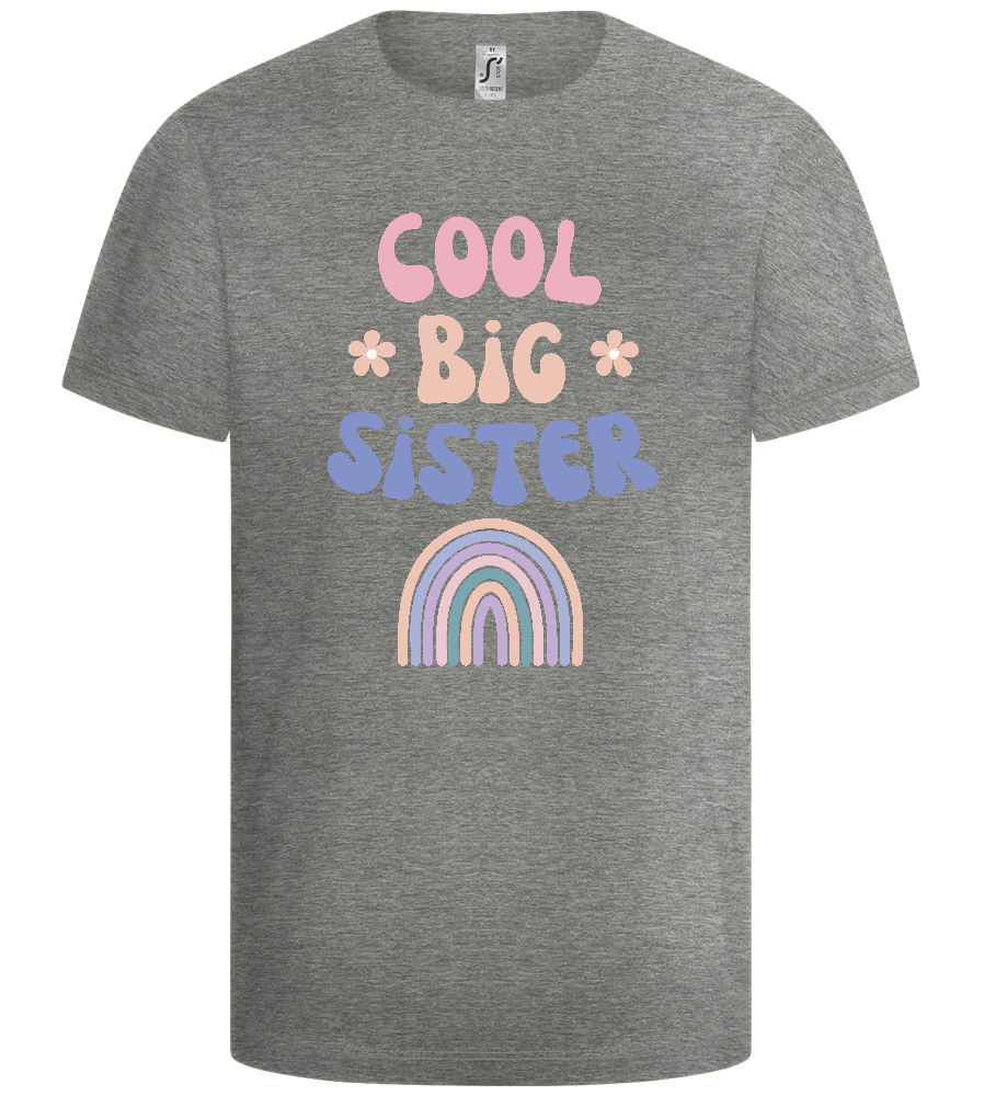 Cool Big Sister Design - Basic kids t-shirt_ORION GREY_front