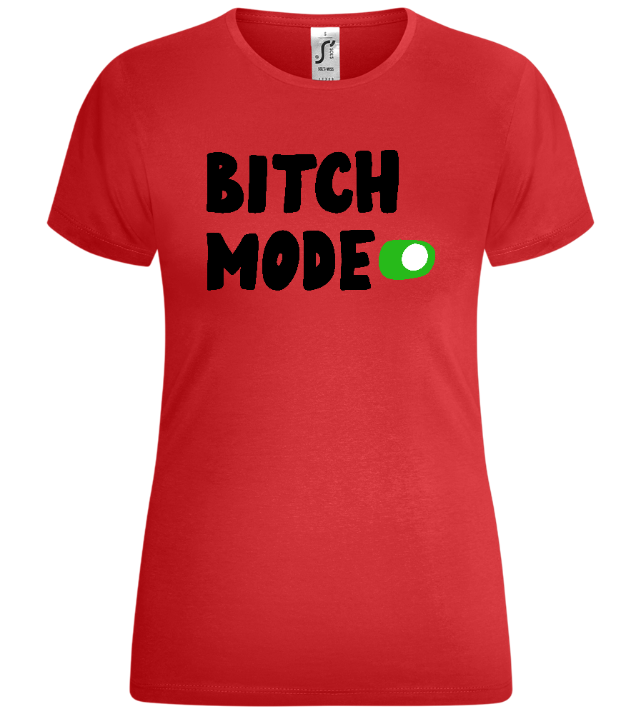 B-Mode On Design - Comfort women's t-shirt_RED_front