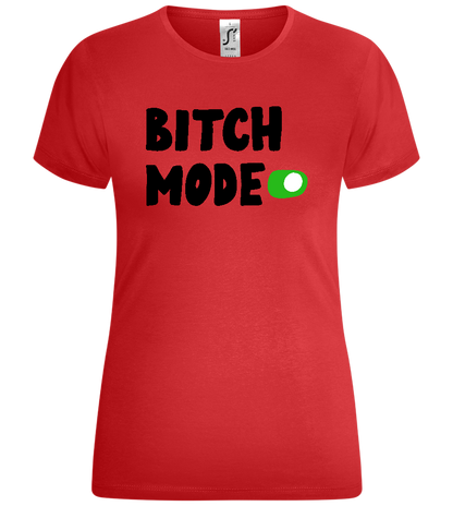 B-Mode On Design - Comfort women's t-shirt_RED_front