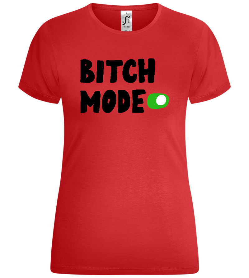 B-Mode On Design - Comfort women's t-shirt_RED_front