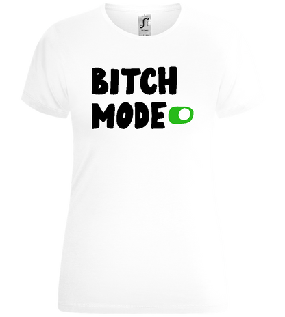 B-Mode On Design - Comfort women's t-shirt_WHITE_front