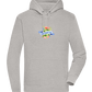 Mother's Day Flowers Design - Premium unisex hoodie_ORION GREY II_front