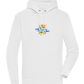 Mother's Day Flowers Design - Premium unisex hoodie_WHITE_front