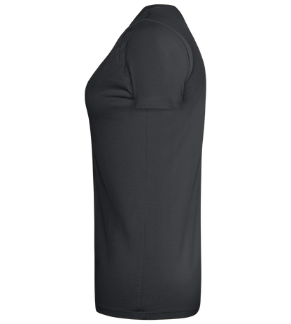 Depressed B Design - Premium women's t-shirt_DARK GRAY_left