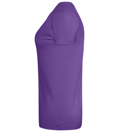 Depressed B Design - Premium women's t-shirt_DARK PURPLE_left