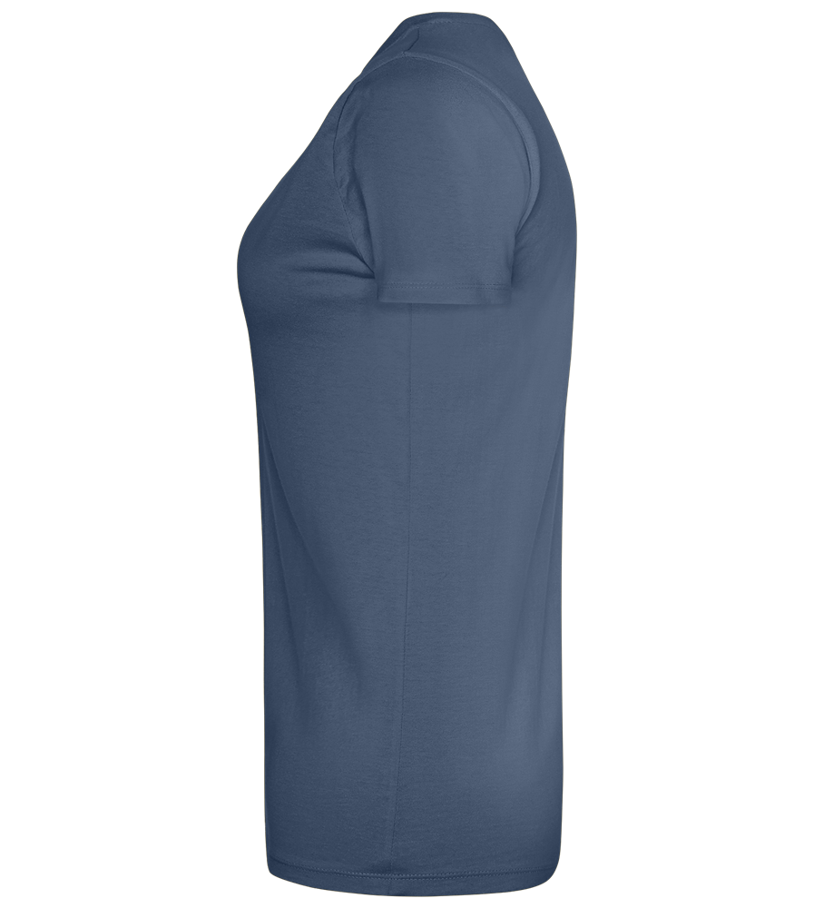 Depressed B Design - Premium women's t-shirt_DENIM_left