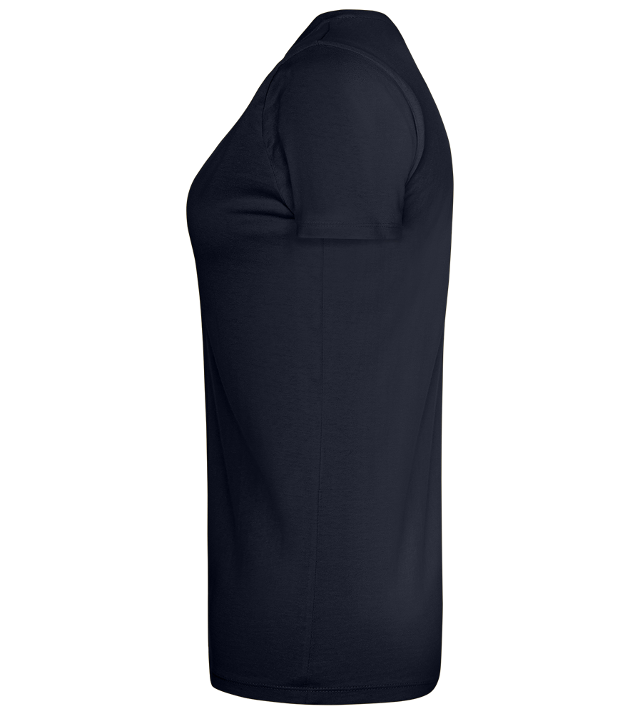 Depressed B Design - Premium women's t-shirt_FRENCH NAVY_left