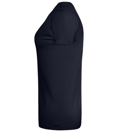 Depressed B Design - Premium women's t-shirt_FRENCH NAVY_left