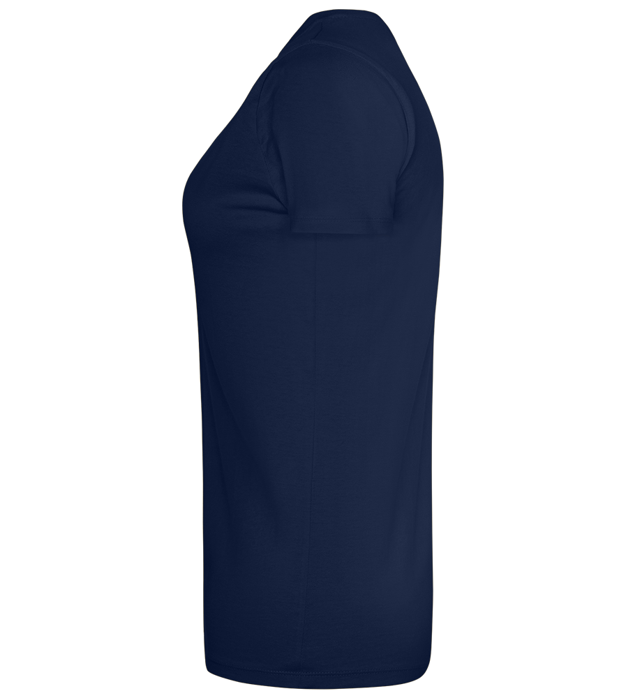 Depressed B Design - Premium women's t-shirt_MARINE_left