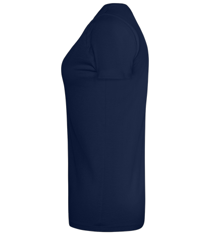 Depressed B Design - Premium women's t-shirt_MARINE_left