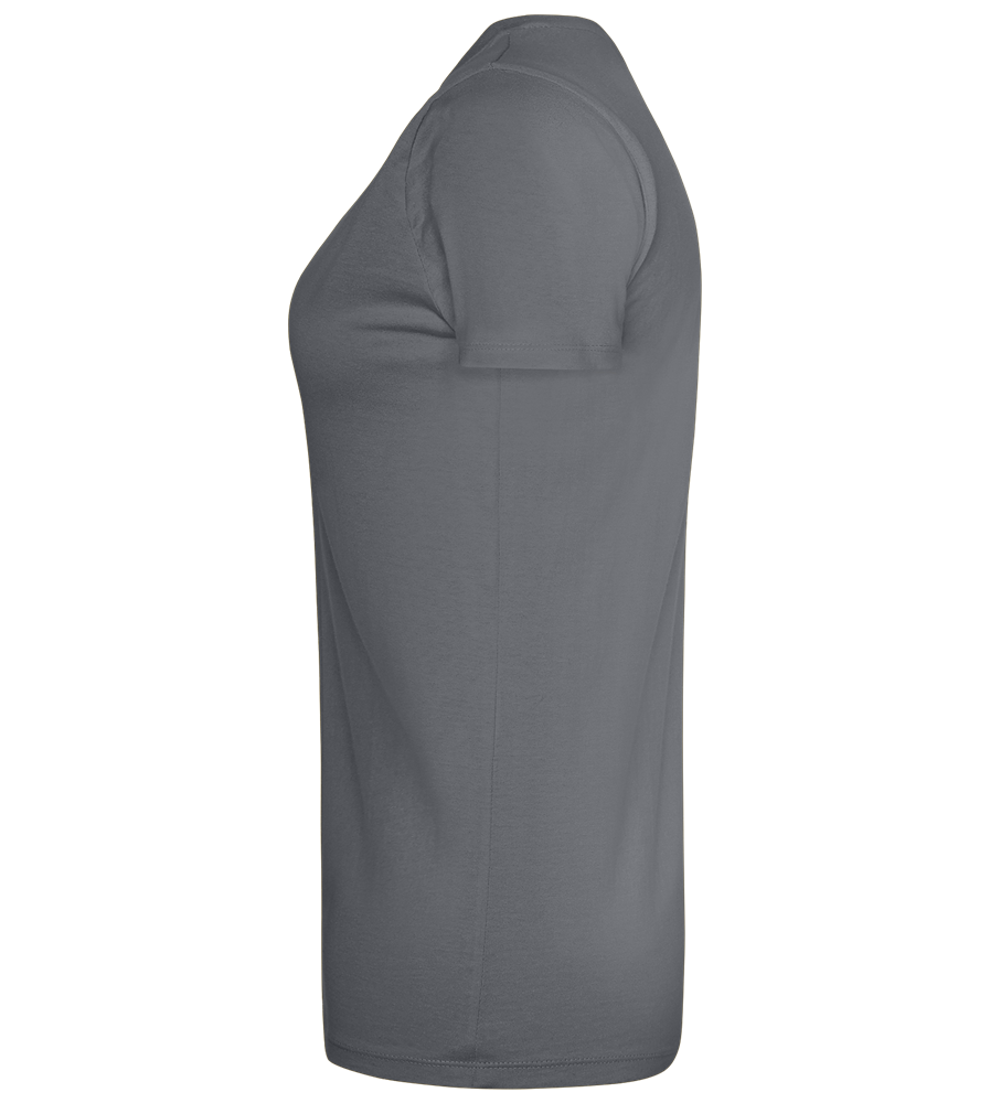 Depressed B Design - Premium women's t-shirt_MOUSE GREY_left