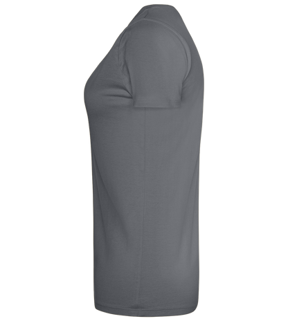 Depressed B Design - Premium women's t-shirt_MOUSE GREY_left