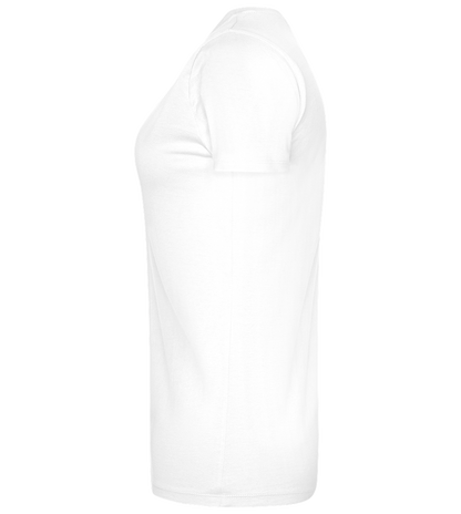 Depressed B Design - Premium women's t-shirt_WHITE_left