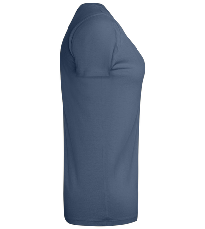 Depressed B Design - Premium women's t-shirt_DENIM_right