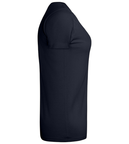 Depressed B Design - Premium women's t-shirt_FRENCH NAVY_right