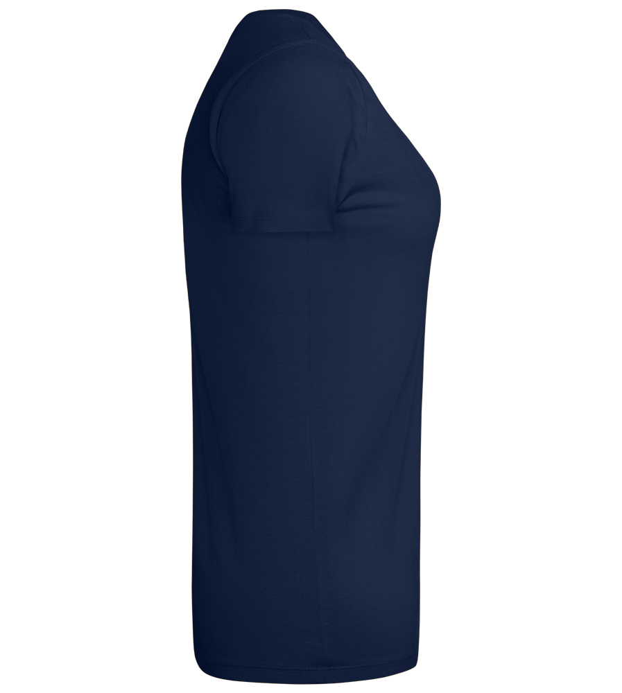 Depressed B Design - Premium women's t-shirt_MARINE_right