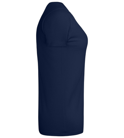 Depressed B Design - Premium women's t-shirt_MARINE_right