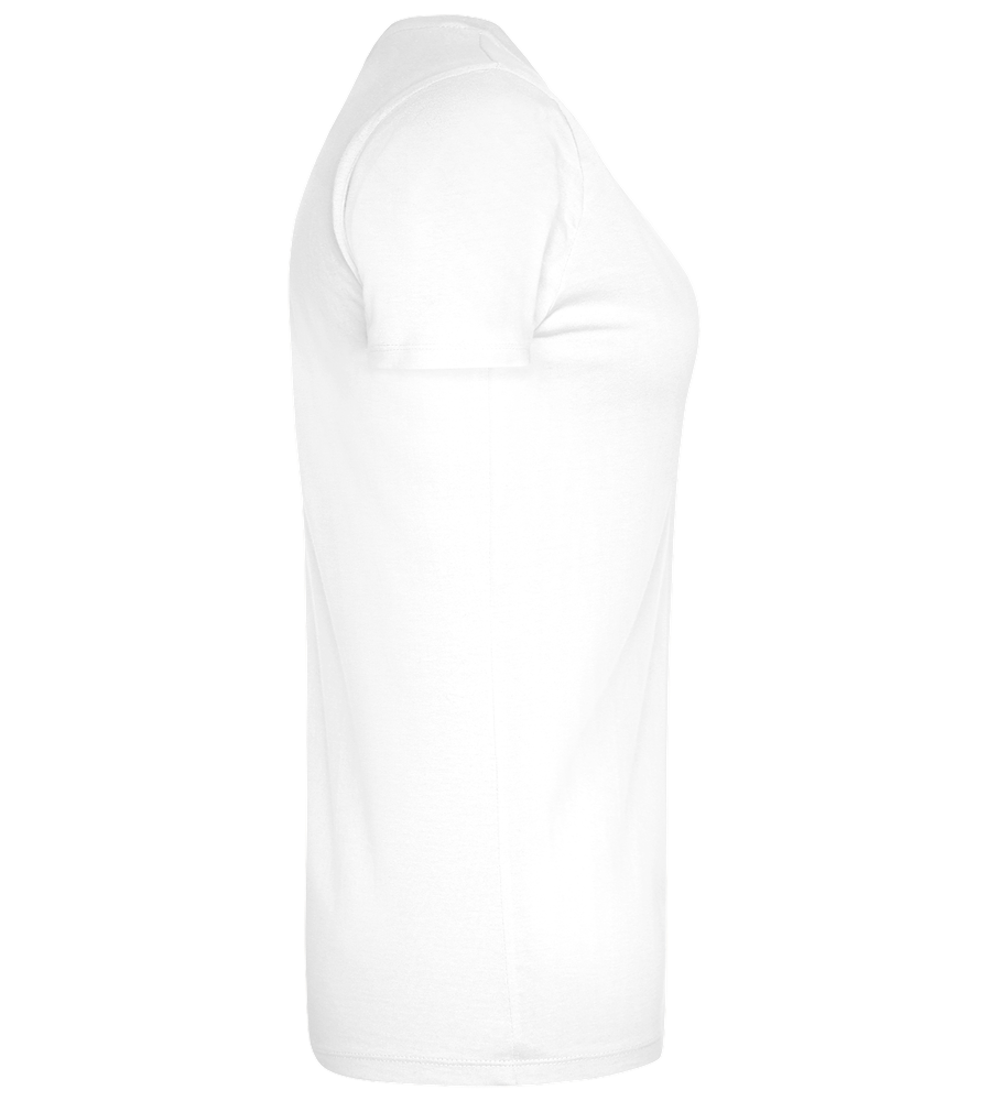 Depressed B Design - Premium women's t-shirt_WHITE_right