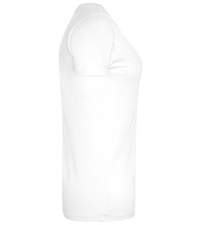 Depressed B Design - Premium women's t-shirt_WHITE_right