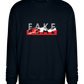 Fake Real Design - Comfort Essential Unisex Sweater_BLACK_front