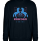 Unicorn Apparel 2023 Design - Comfort Essential Unisex Sweater_BLACK_front