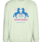 Unicorn Apparel 2023 Design - Comfort Essential Unisex Sweater_CREAMY GREEN_front