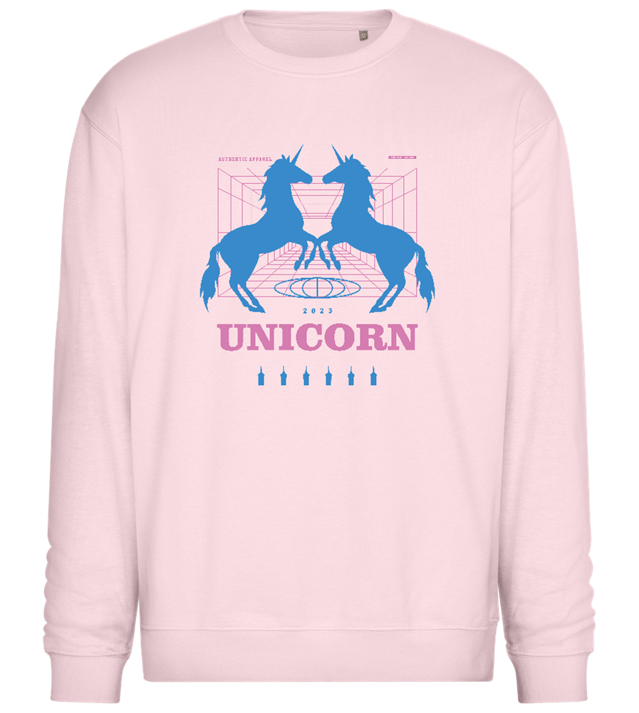 Unicorn Apparel 2023 Design - Comfort Essential Unisex Sweater_LIGHT PEACH ROSE_front