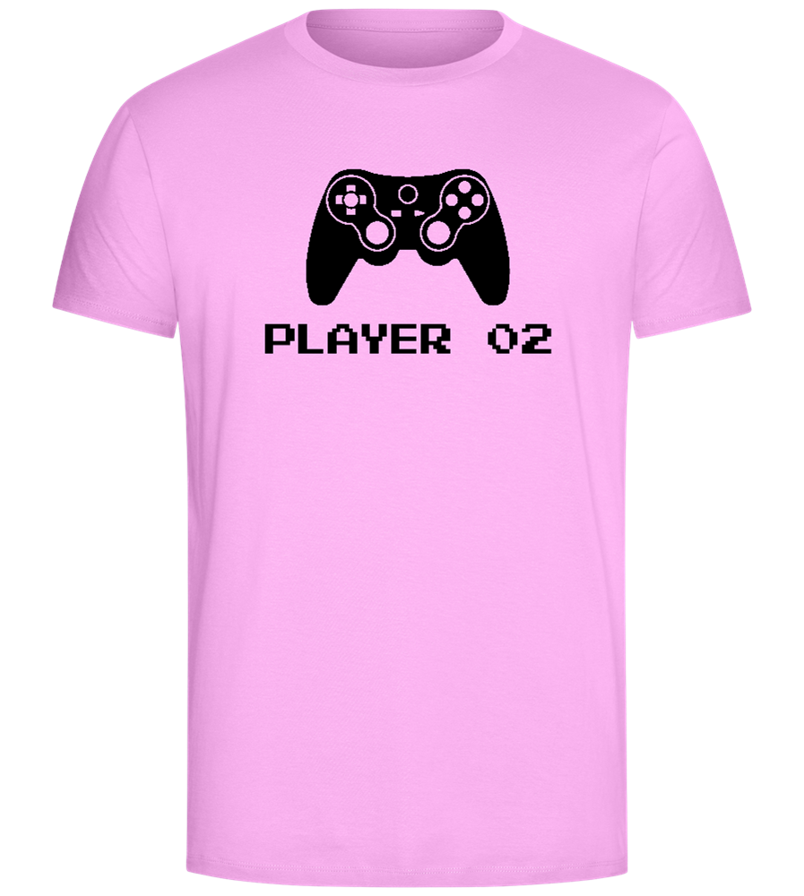 Player 2 Game Design - Comfort Unisex T-Shirt_CANDY PINK_front