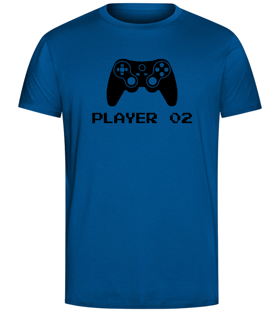 Player 2 Game Design - Comfort Unisex T-Shirt_ROYAL_front