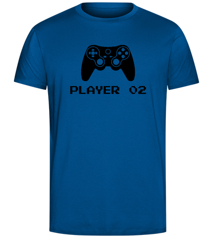 Player 2 Game Design - Comfort Unisex T-Shirt_ROYAL_front