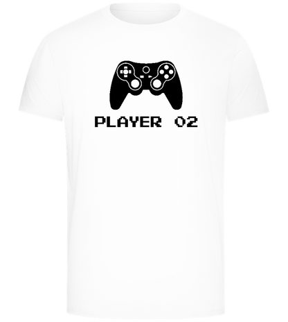 Player 2 Game Design - Comfort Unisex T-Shirt_WHITE_front