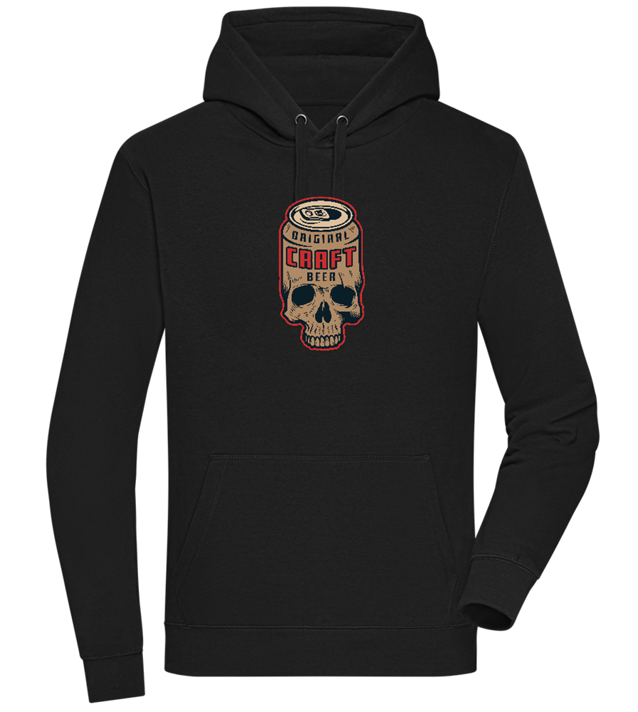 Craft Beer Design - Premium unisex hoodie_BLACK_front