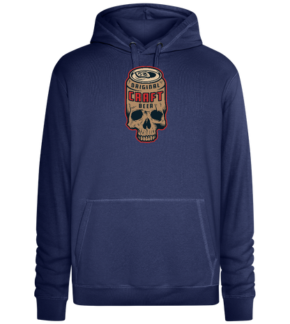 Craft Beer Design - Premium unisex hoodie_DENIM CHINA_front