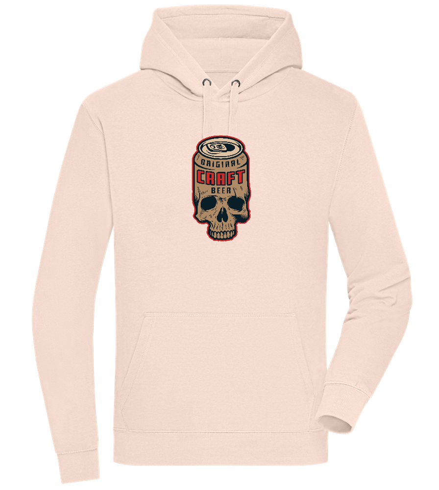 Craft Beer Design - Premium unisex hoodie_LIGHT PEACH ROSE_front