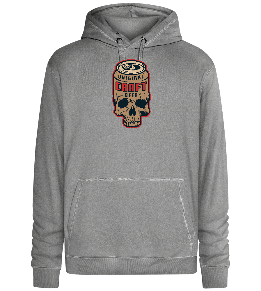 Craft Beer Design - Premium unisex hoodie_ORION GREY II_front