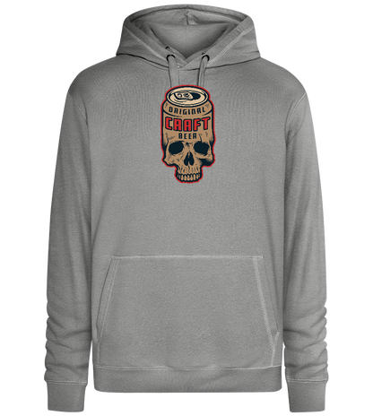 Craft Beer Design - Premium unisex hoodie_ORION GREY II_front