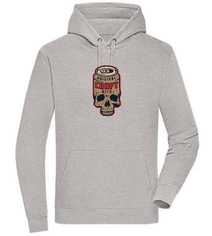 Craft Beer Design - Premium unisex hoodie_ORION GREY II_front