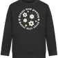 Keep Growing Design - Comfort Kids Sweater_BLACK_front