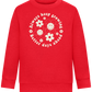 Keep Growing Design - Comfort Kids Sweater_BRIGHT RED_front