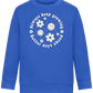 Keep Growing Design - Comfort Kids Sweater_ROYAL_front