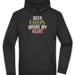 Never Broke My Heart Design - Premium Essential Unisex Hoodie_BLACK_front