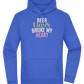 Never Broke My Heart Design - Premium Essential Unisex Hoodie_ROYAL_front